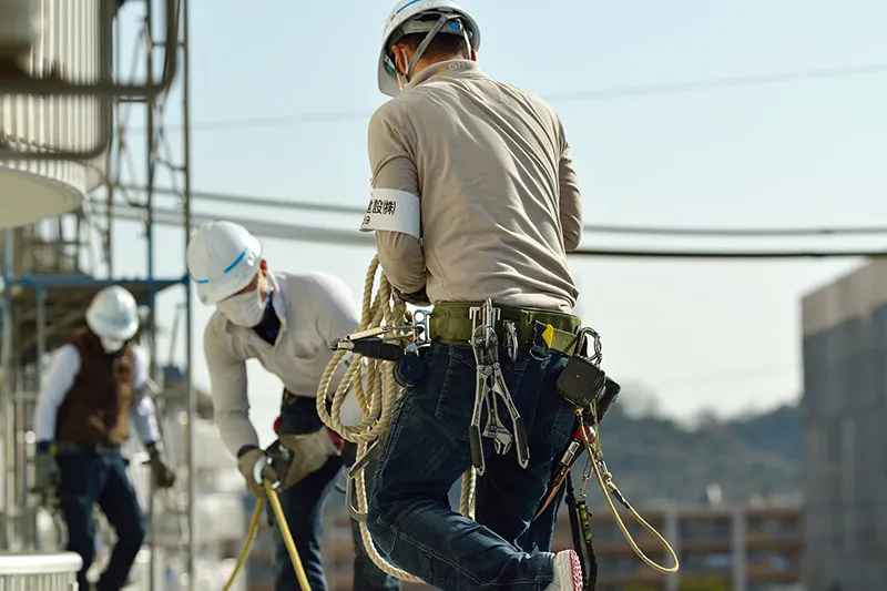足場工事、鍛冶工事、解体工事(パート・アルバイト)